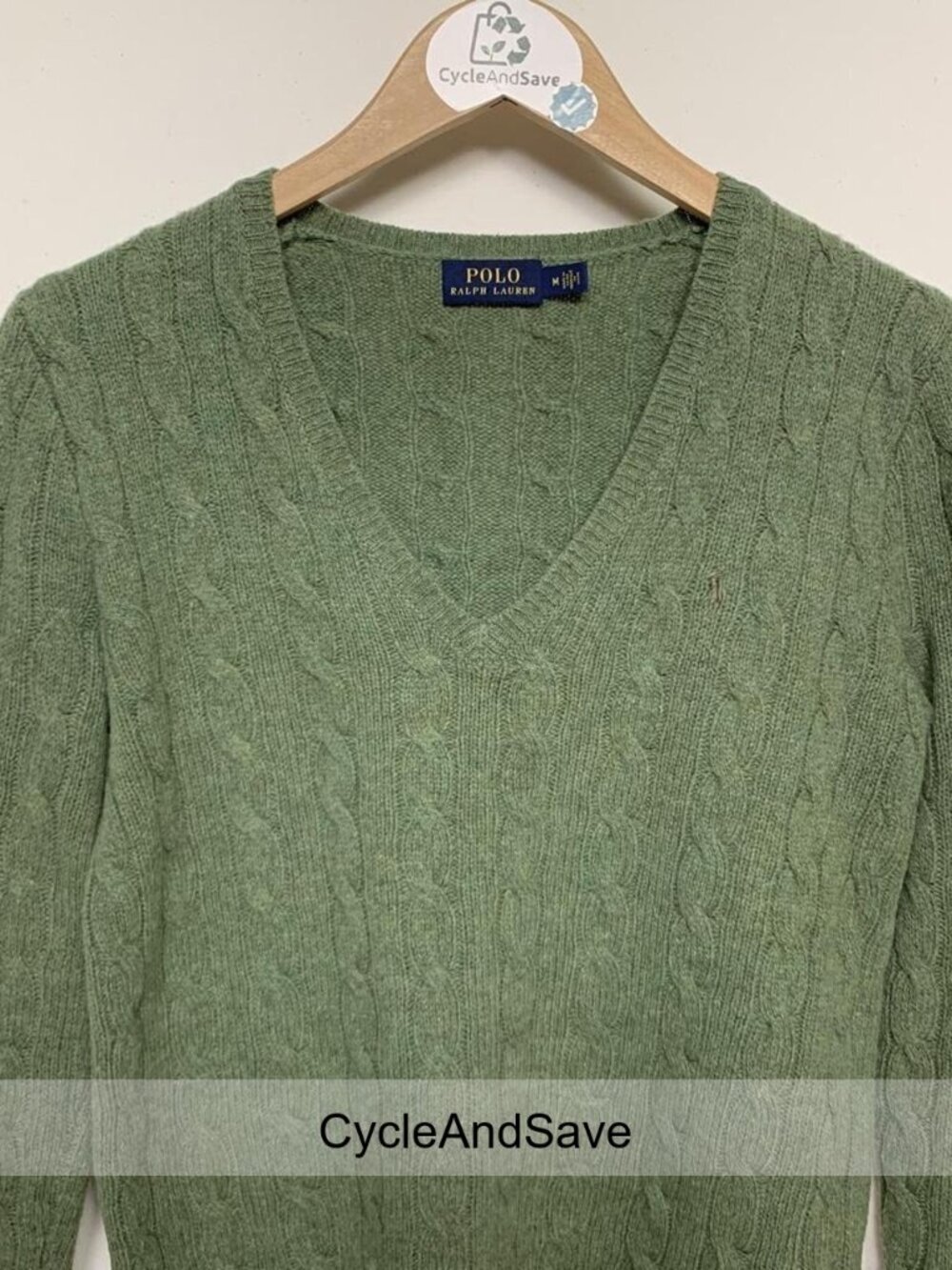 Polo Ralph Lauren Women's Green Jumper